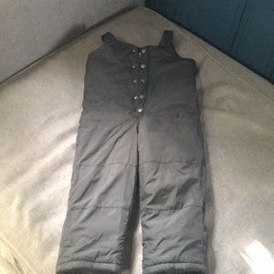 Boy snow bib pants -4T Black